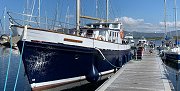 St Hilda berthed at Dunstaffnage Marina