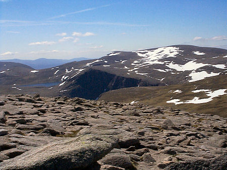 Ben Macdui Seen from Cairn Gorm