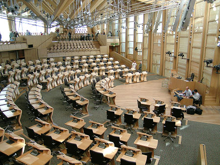 Debating Chamber of the Scottish Parliament