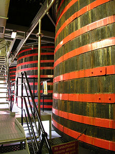 The Washbacks at Cardow Distillery