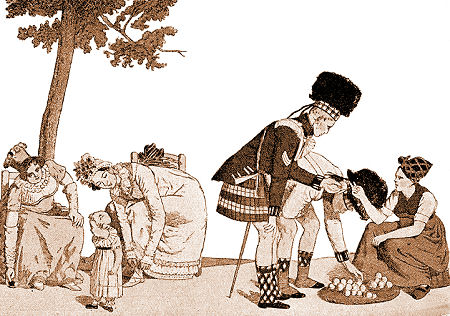 Satirical Cartoon from about 1815