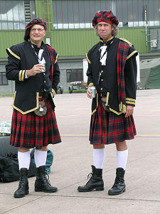 How not to wear a kilt