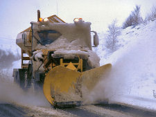The A9 South of Inverness in Winter