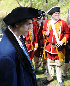 David Balfour and Redcoats