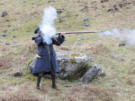 Demonstration Firing of a Musket
