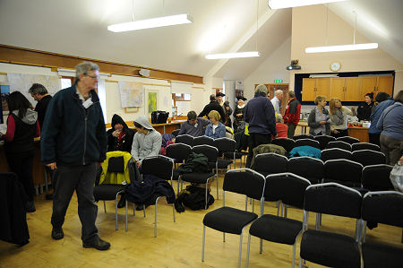 Gathering at the NTS Visitor Centre