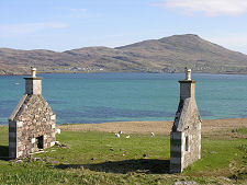 Ruin in Uidh With View of Castlebay 