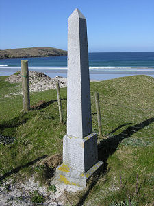 Annie Jane Memorial at West Bay