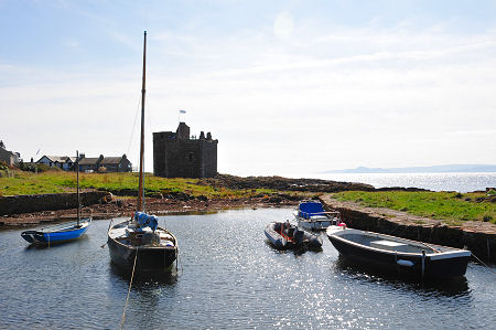 Portencross from the Harbour