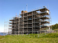 Restoration Under Way, May 2009