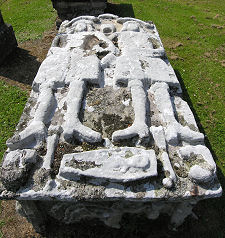 Table Stone with Effigies