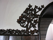 Carved Woodwork Around Windows