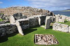 Stone House and Fireplace