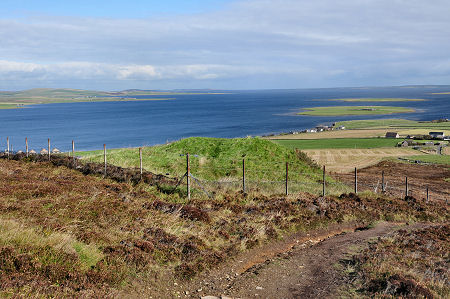 Cuween Hill Cairn from Above