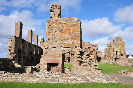 The Ruins of the Palace from the South