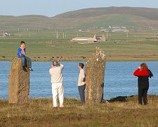 Who if they arrived probably respected the site more than some earthlings...