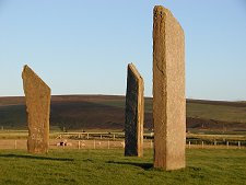 Stones in Evening Light