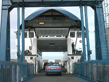 Boarding Earl Thorfinn at Westray