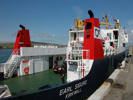 Earl Sigurd Unloading at Kirkwall