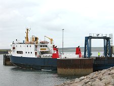 Earl Thorfinn at Rapness Pier, Westray