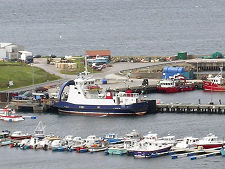 Geira in Symbister Harbour