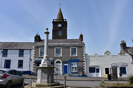 The Steeple and the War Memorial
