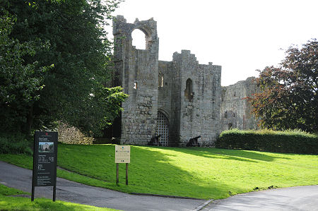 Etal Castle from Etal