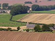 Branxton Church from the Scots Lines