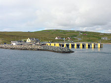 Pier at Ulsta on Yell