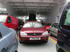 View on the Vehicle Deck