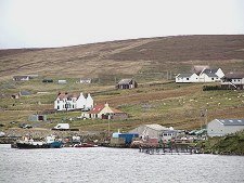 Ravensgio Across Mid Yell Voe