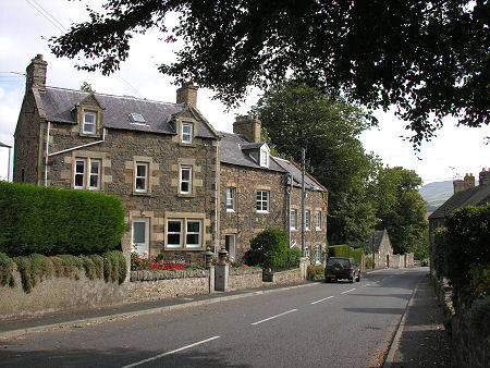 Three Storey Houses in Morebattle's Main Street
